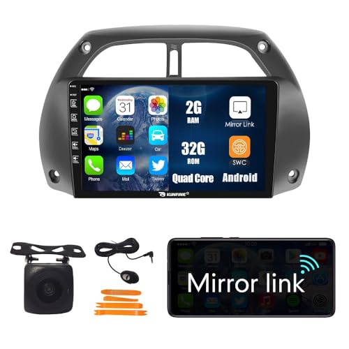 Autorrádio AutoOne AK-RAV4 (Bluetooth Mãos Livres - 2 USB - 7'' - Toyota RAV4 2001-2016) KUNFINE - Sistemas de navegação gps - bluetooth, 2 usb, 7 polegadas, toyota rav4