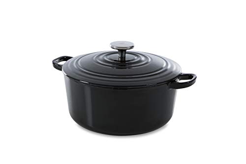 Caçarola BK COOKWARE 24cm (Material: Alumínio) Bissell - Fornos holandeses - alumínio, 24cm, preto prateado, 4L