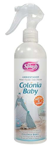 Ambientador SPLASH Ambiente Casa e Tecido (400ml) ZELNOVA ZELTIA, S.A. - Refrescadores de tecidos - ambientador, splash, casa, tecido, 400ml, colonia baby
