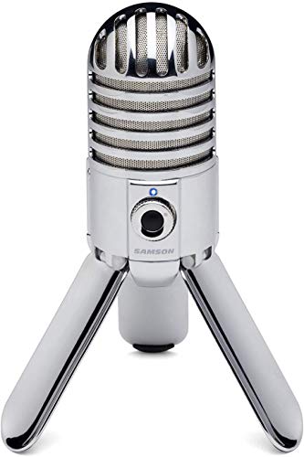 Microfone SAMSON METEOR MIC USB (Com fio - 10 mCable - Preto) Samson - Microfones - usb, 10m, microfone