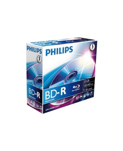 DVD-R 4,7GB 16X 25pks (Consumível Informática e Tel.) Philips - Dispositivos de armazenamento - 4.7GB, 16x, 25 unidades