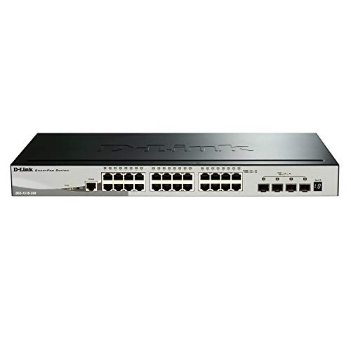 Switch D-LINK DGS-1510-28X L2/L3 100/1000 D-Link - Concentradores e comutadores - Switch, d-link, dgs-1510-28x, l2/l3, 100/1000