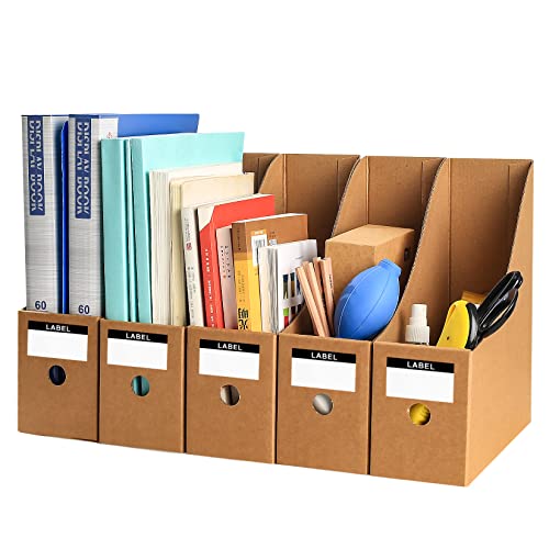 Caixa de Arrumação para Escritório THE GUDI 5 Unidades HaoChen - Arquivamento e organização - cartão papel, castanho, 90x260x270 mm