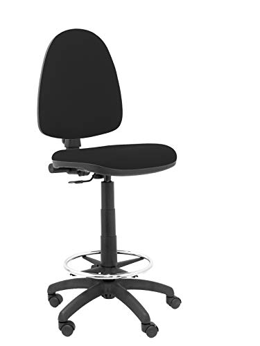 Cadeira de Escritório Piqueras y Crespo Alarcón Preto (Cadeiras) Piqueras y Crespo - Bancos de mesa e bar - escritório, preto, cadeira