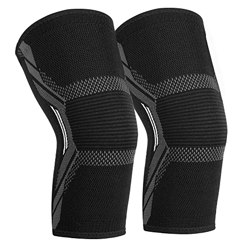 Joelheiras MILAIUN Unisexo (Preto - Poliuretano) MILAIUN - Equipamento de terapia ocupacional e fisioterapia - poliuretano, ajuste, unisexo
