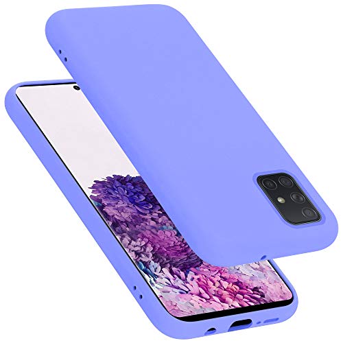 Capa para Samsung Galaxy A71 CADORABO Lilás CADORABO - Capas para telemóveis - samsung galaxy a71, capa rígida, proteção, transparente