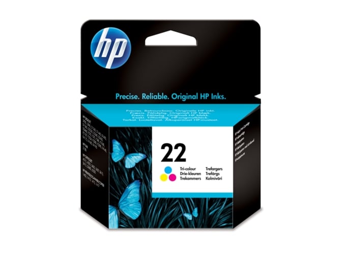 Tinteiro HP 22 Ciano, Magenta, Amarelo (C4837A) HP - Cartuchos de toner e jato de tinta - ciano, magenta, amarelo, deskjet, officejet
