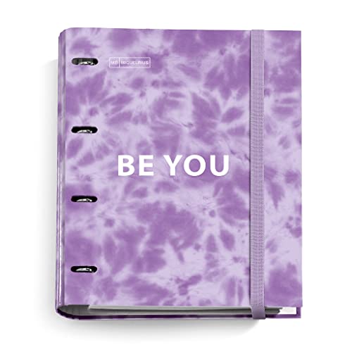 Capa de Arquivo Miquelrius Carpebloc Tie Dye Lavanda (Recondicionado Como Novo) MIQUELRIUS - Pastas Organizadoras - carpebloc, lavanda, recondicionado, preto