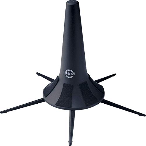 Suporte para instrumento musical FLÜGELHORN 15240 König & Meyer - Correias e suportes para instrumentos de sopro de metal - plástico, cinco pernas, leve, portátil