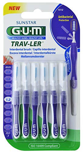 Sunstar Interdental Traveler Gum Travler 4 Unidades Sunstar - Escovas de dentes - interdental, traveler, gum, 4 unidades