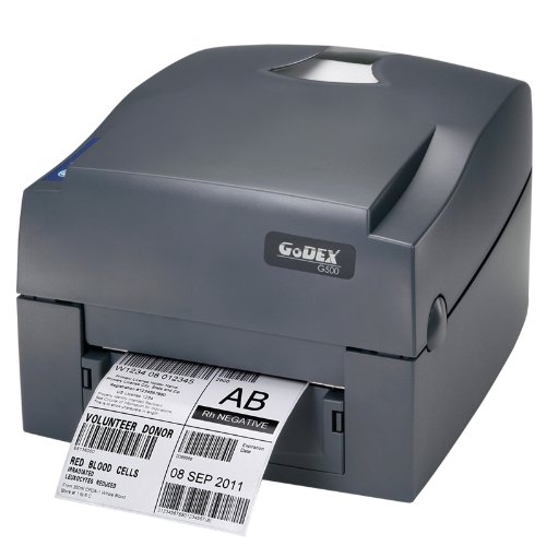 Impressora de Etiquetas GODEX G500 Acionamento térmico direto/Transferência termal Godex - Impressoras, fotocopiadoras e máquinas de fax - 203 dpi, 100 mm/s, térmico direto, transferência termal