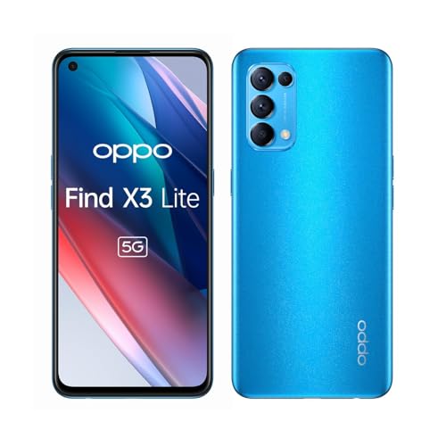 Smartphone OPPO Find X3 Lite (6.43'' - 8 GB - 128 GB - Azul) Oppo - Telemóveis - smartphone, oppo find x3 lite, 6.43 polegadas, 8 gb, 128 GB, azul