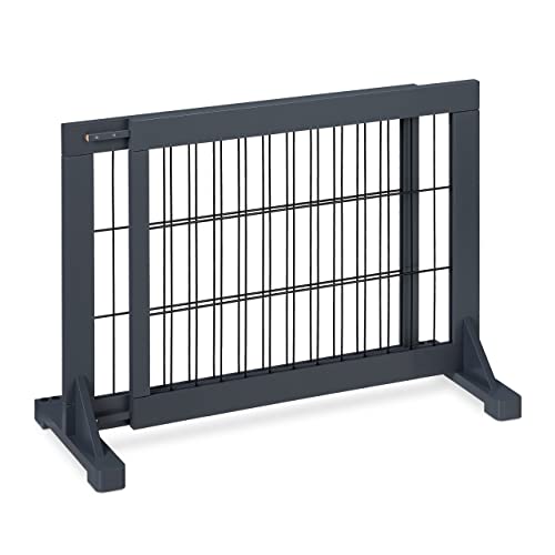 Barreira de segurança para crianças Relaxdays | Cinzento (Puericultura - Protecções) Relaxdays - Móveis para bebês e crianças pequenas - segurança, crianças, cinzento