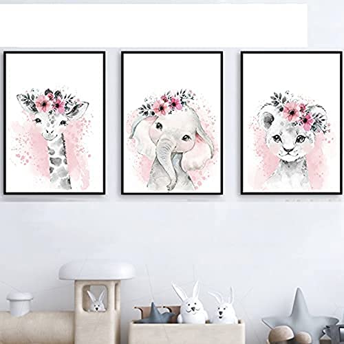 Pósteres para Crianças NPTWC008-XL (Rosa - 60 x 40 cm) Nordic Ideas - Pósteres, impressões e arte visual - rosa, 60 x 40 cm