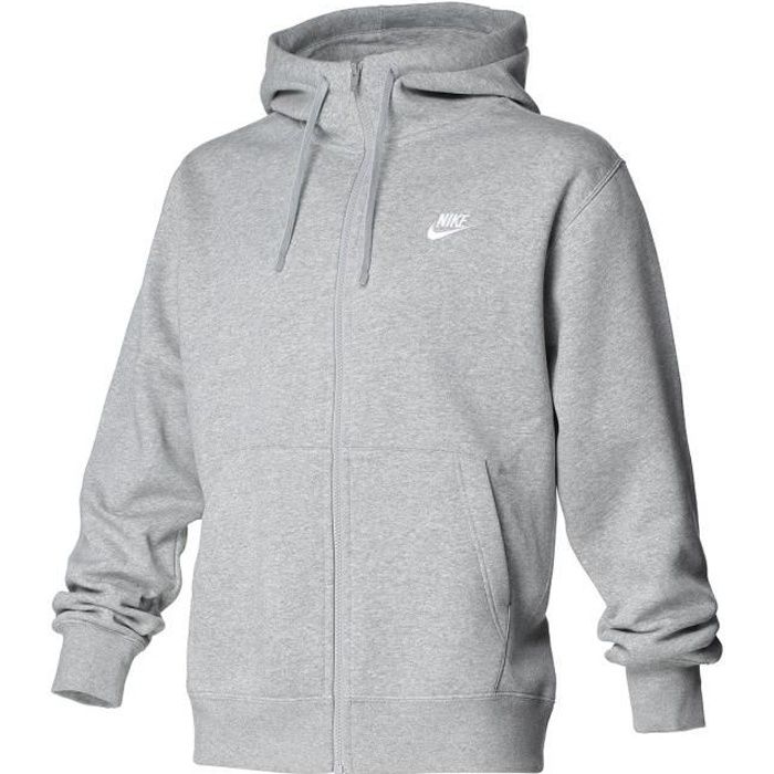 T-shirt para Homem NIKE M Nsw Club Hoodie Fz Bb Azul para Fitness (S) Nike - Roupa de desporto - homem, fitness, azul, s