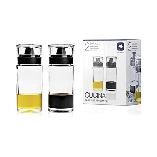 Garrafa de Vinho LEONARDO 1000 ml (Vidro - Transparente) Leonardo - Óleos de cozinha - 1000 ml, vidro, transparente