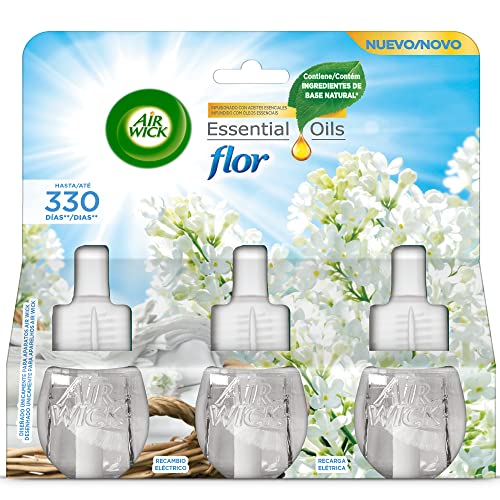 Recarga de ambientador AIR WICK Fresh & Clean Floral Laundry (3 unidades) Airwick - Aromatizadores de ambiente - ambientador, fragrância, 3 unidades