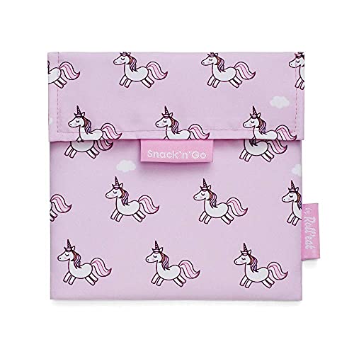 Lancheira ROLL'EAT Unicornio (Bolsa Reutilizável) Roll'eat - Sacos de armazenamento de alimentos - lancheira, unicórnio, bolsa reutilizavel
