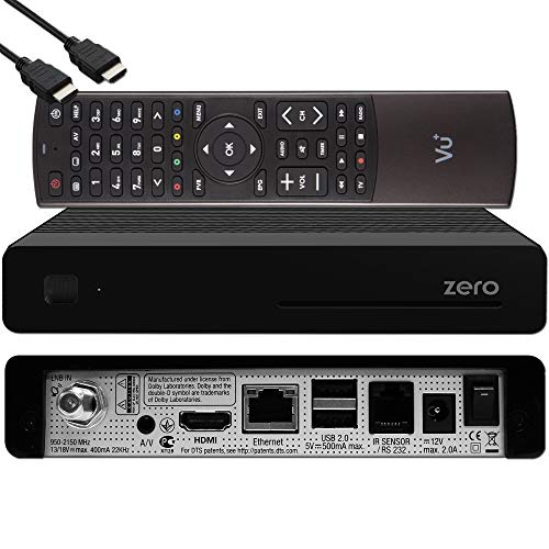 Recetor Satélite VU+ Zero HW (Acessório Imagem e Som) VUplus - Áudio - satélite, hw, imagem, som