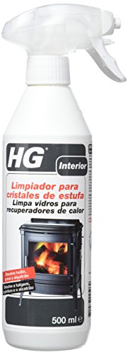HOMCOM Limpiador para Cristal de Estufa 0.5L Hg-431050109 HG - Desinfetantes domésticos - limpador, cristal, estufa, eficiente, rápida