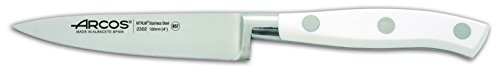 Faca Arcos Riviera Blanc 230224 Nitrum Aço com Punho de Polyoxymethylene e Lâmina de 10 cm Arcos - Facas de cozinha - aço, polyoxymethylene, lâmina 10cm