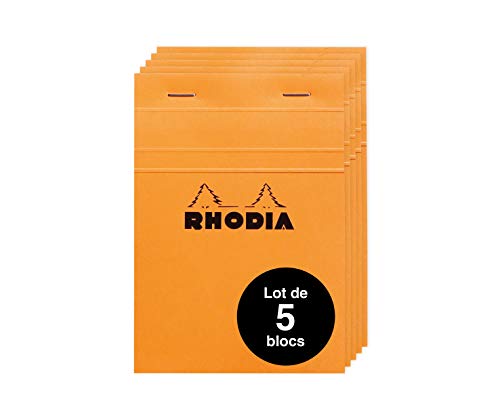 Caderno RHODIA 13200Amzc (Branco - Quadriculado - A6) Clairefontaine Rhodia - Cadernos e bloco de notas - quadriculado, A6, branco