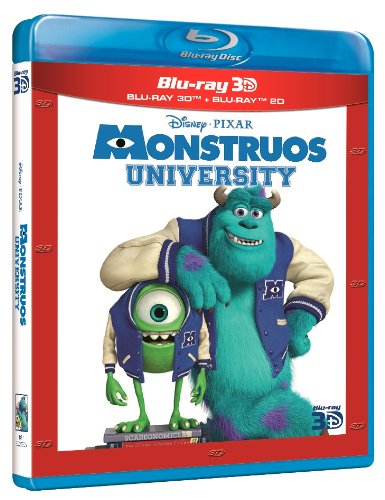 Monsters University 1+2 Blu-Ray Edição em Espanhol Disney - Dvds e vídeos - monsters university, blu-ray, edição, espanhol