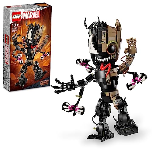 Figura de Ação MARVEL Marvel Legends Series Venomized Groot 15 cm LEGO - Bonecos de ação e brinquedo - marvel, venomized groot, 15 cm