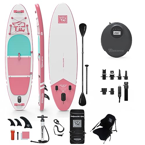 Tigexbang 1.0M 4´6´´ Paddleboard Inflável com Acessórios TIGERXBANG - Náutica e esportes aquáticos - inflável, paddleboard, acessórios
