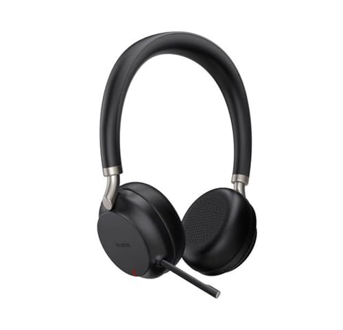 Auscultadores com Microfone YEALINK BH72 Lite Yealink - Fones de Ouvido com Microfone - binaural, com fios, usb, preto