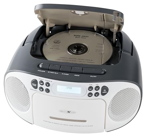 Rádio Reflexion Rcr2260Dab/Gr Branco Cinzento Reflexion - Reprodutores de áudio e gravadores - rádio reflexion, rcr2260dab/gr, branco cinzento