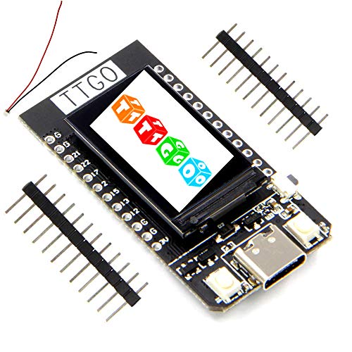 Placa de Desenvolvimento ICQUANZX T-Display ESP32 ICQUANZX - Placas-mãe - esp32, usb, uart, SPI
