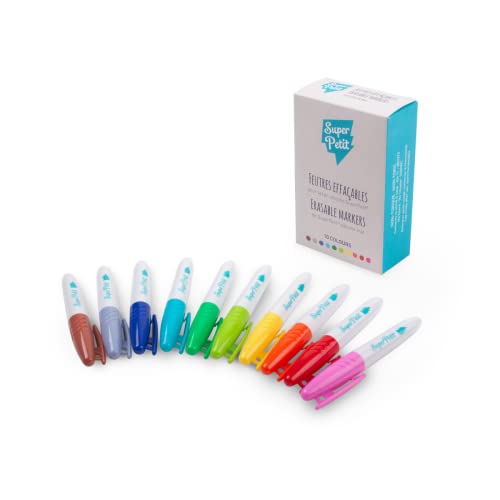 Lápis de Cor SUPERPETIT 10 Pastel (Multicor) SUPER PETIT - Marcadores e marcadores de texto - multicor, pastel, esfregável