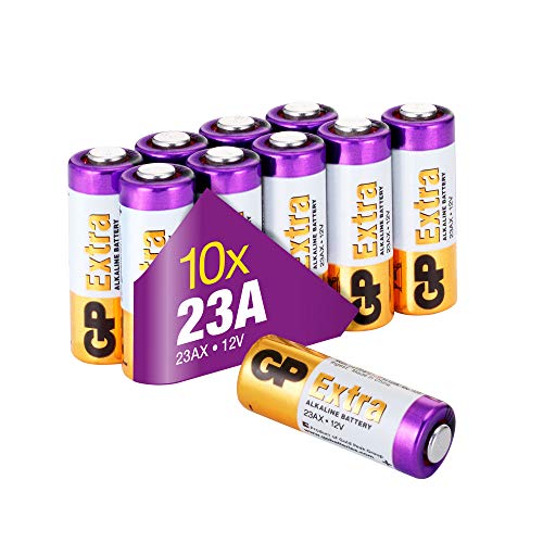 Pilha Recarregável CHARGEUR SANS FIL 12V 23A GP - Baterias - 12V, 230mah, 23A, r23
