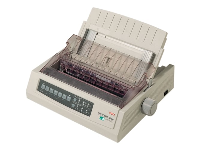 Impressora Matricial ROLLEI Microline 3390 Eco OKI - Impressoras, fotocopiadoras e máquinas de fax - impressora matricial, oki, microline 3390 eco, velocidade de impressão, 390 carateres por segundo, aplicações de volume