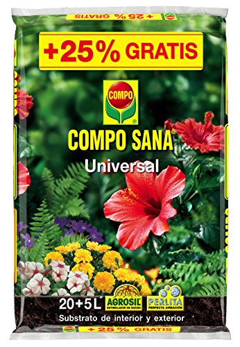 Substrato para Plantas com Flores COMPO 1000L Compo - Solo - perlita, Agrosil, nutrientes, multiuso