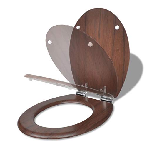 Tampo de Armário VidaXL | 60 x 30 cm - Castanho e Branco (Cozinha e Casa de Banho) vidaXL - Assentos de sanita e bidé - tampo, armario, castanho, branco