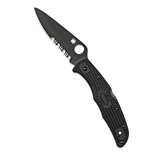 Navalha SPYDERCO C10PSBBK (Material: Aço) Spyderco - Facas de caça e sobrevivência - aço, preto