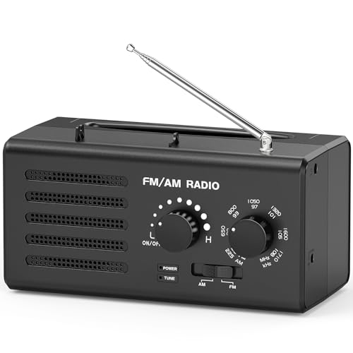 Rádio Portátil Transistor AM/FM com Excelente Recepção e Altavoz Integrado ClaraTech - Áudio - portátil, am/fm, recepção, altavoz