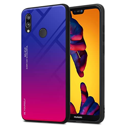 Capa para Huawei P20 Lite CADORABO Roxo CADORABO - Capas para telemóveis - proteção, suave, luxo, elegante