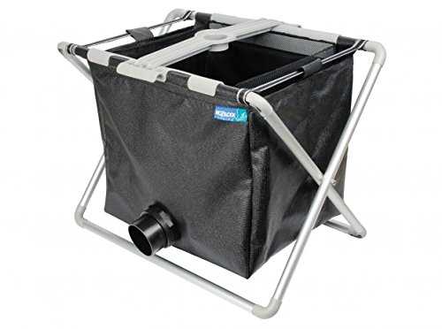 Cesto de Recolha Filtrante para Aspirador de Lagos Hozelock 1753 Hozelock - Acessórios para fontes e lagos - filtrante, preto, plástico, 50 cm