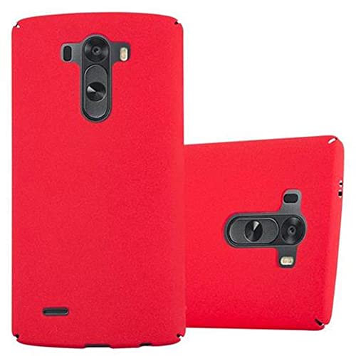 Capa para LG G3 Vermelho, Transparente CADORABO - Capas para telemóveis - lg g3, vermelho, transparente