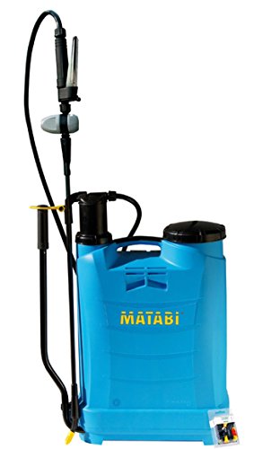 Pulverizador de água para jardim MATABI EVOLUTION-16 MATABI - Pulverizadores de jardim - 16 litros, polipropileno, indicador lateral, pegas ergonómicas