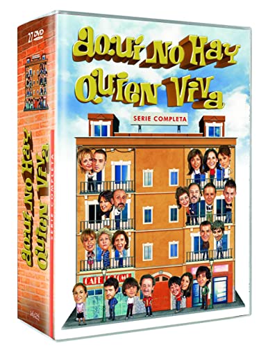 DVD Aqui No Hay Quien Viva Serie Completa (Edição em Espanhol) DIVISA RED S. A. - Dvds e vídeos - série completa, edição espanhola