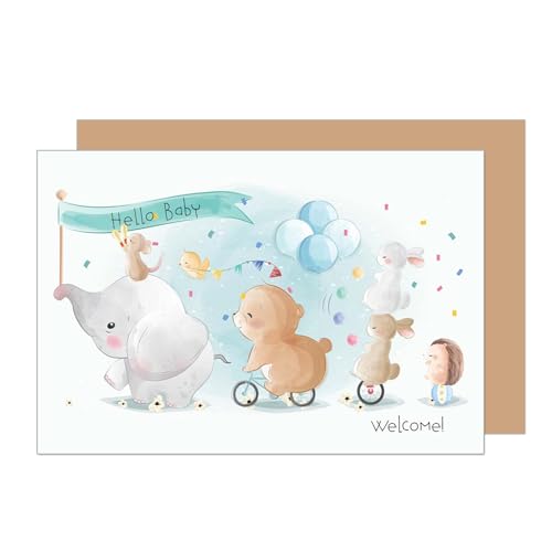 Cartão de Felicitação EDITION SEIDEL Premium Hello Baby Seidel Verlag GmbH - Cartões de cumprimentos e de nota - felicitação, premium, hello baby