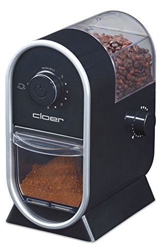 Máquina de Café Cloer 7560 Preto (Pequeno Almoço / Café) Cloer - Moedores de café - preto, fino, grosso, 100 W