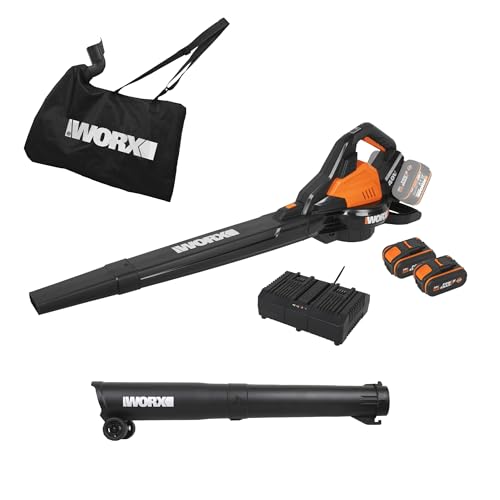 Mini Aspirador de Relva GREENWORKS WG583E Worx - Sopradores de folhas - mini, aspirador, relva
