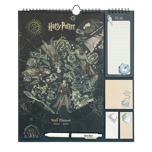Calendário ERIK EDITORES de Parede 2024-2025 Harry Potter Grupo Erik - Calendários, organizadores e planejadores - calendário, Harry Potter, 2024, 2025