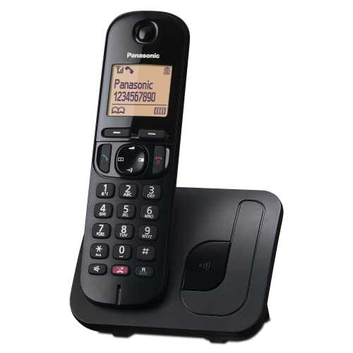 Telefone PANASONIC KX-TGC250SPB Preto (Telefone Sem Fio) Panasonic - Telefonia - telefone, PANASONIC, kx-tgc250spb, preto, sem fio