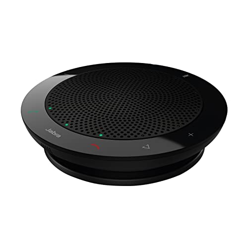 Coluna Jabra Speak 410 Preto (Colunas) Jabra - Telefonia - portátil, microfoneiro, fácil de usar